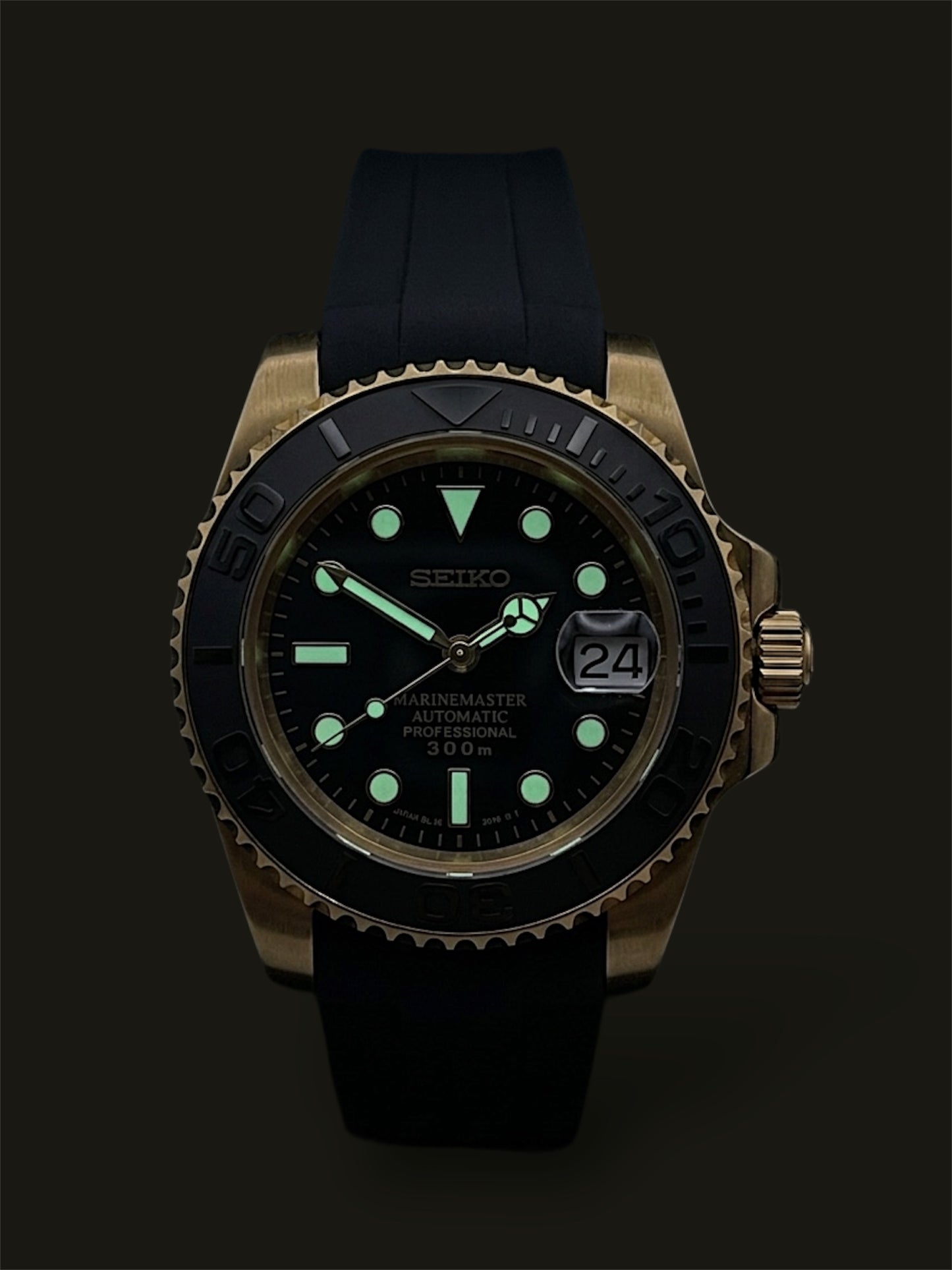 Guld Sportband - Yacht-Master Mod