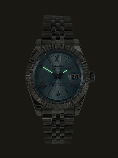Light Blue Roman - Datejust Mod