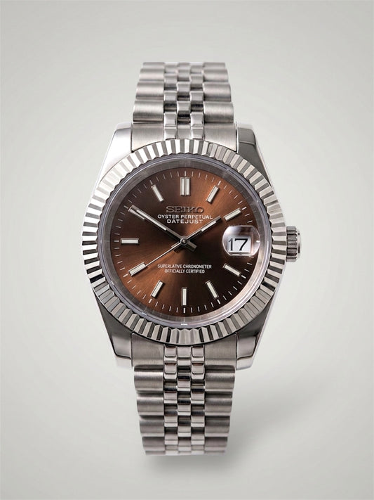 Brown-Chocolate-Datejust-Seikojust-Seikomod-sverige