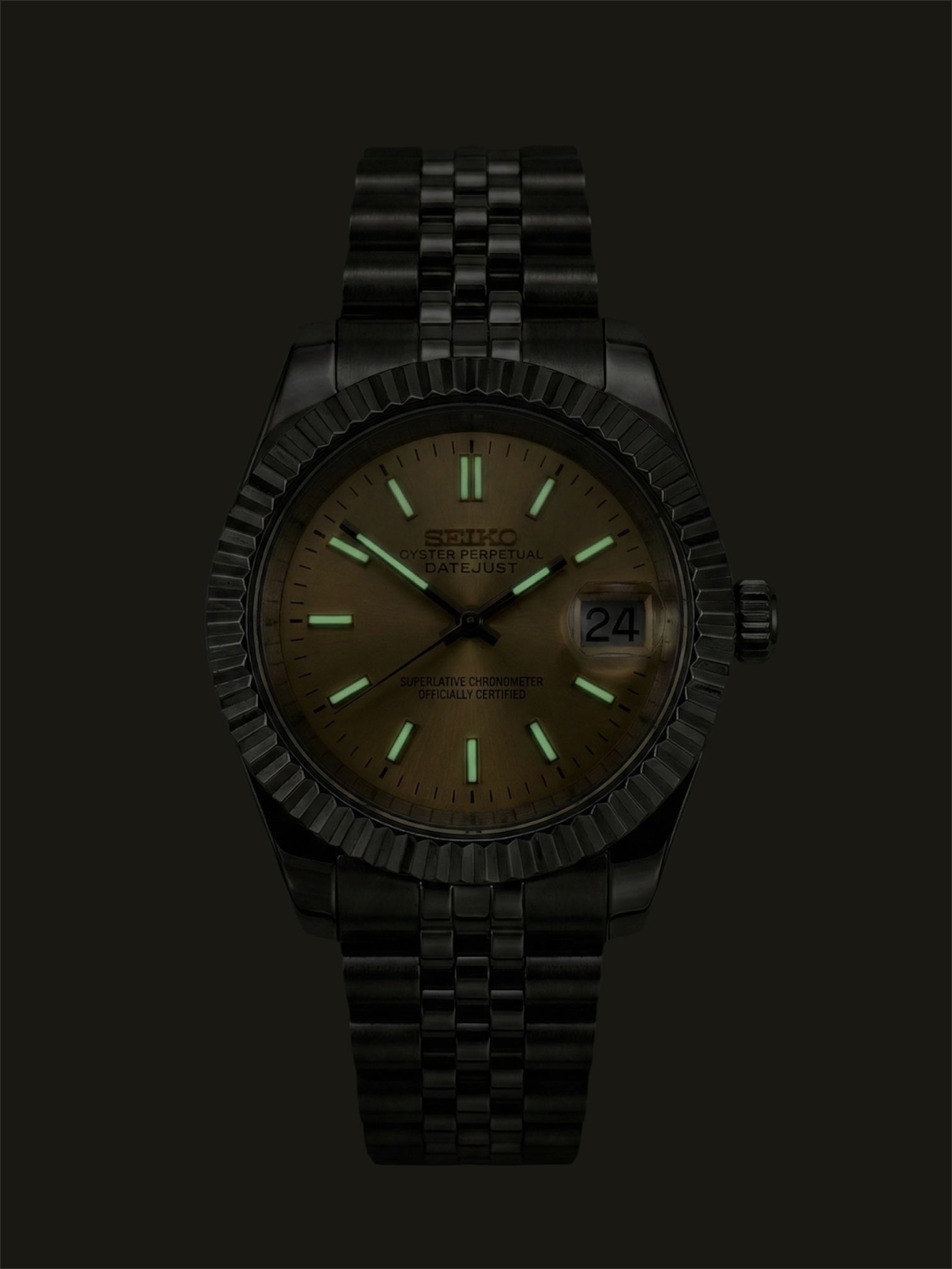 Champagne-Datejust-Seikojust-Seikomod-sverige-lume