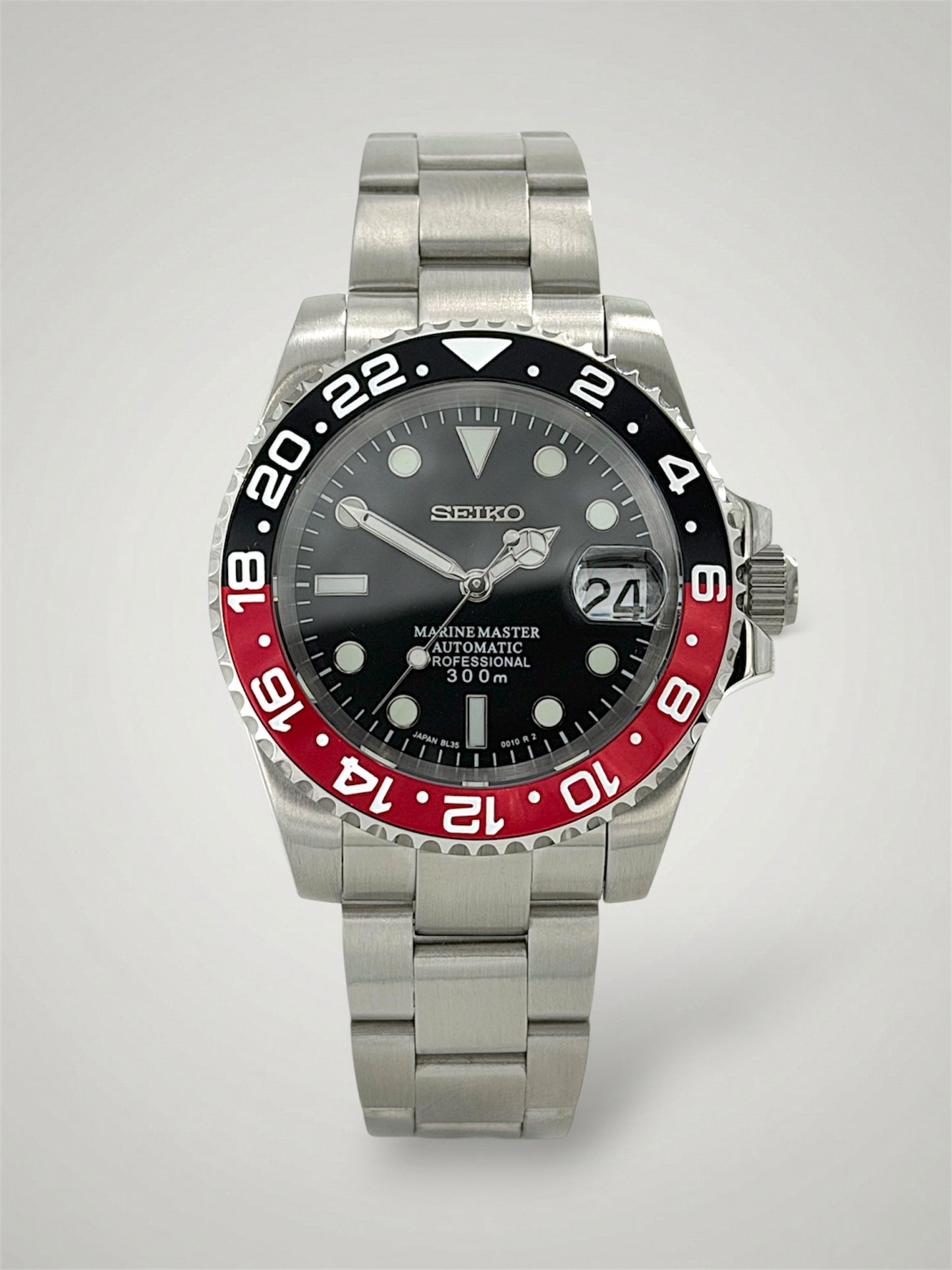 Coke-black-red-submariner-Seikomariner-Seikomod-sverige-oyster