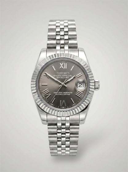 Gray-roman-Datejust-Seikojust-Seikomod-sverige
