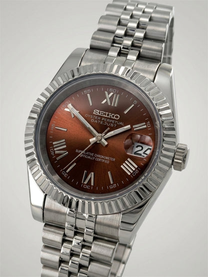 Chocolate Roman - Datejust Mod
