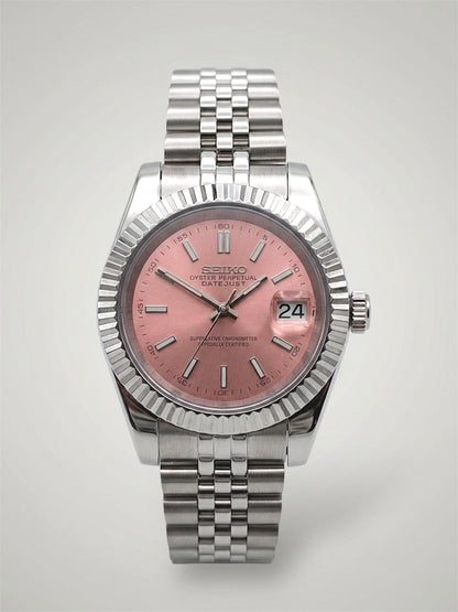 Pink-Datejust-Seikojust-Seikomod-sverige