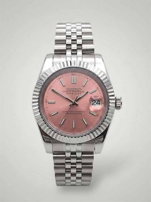 Pink-Datejust-Seikojust-Seikomod-sverige