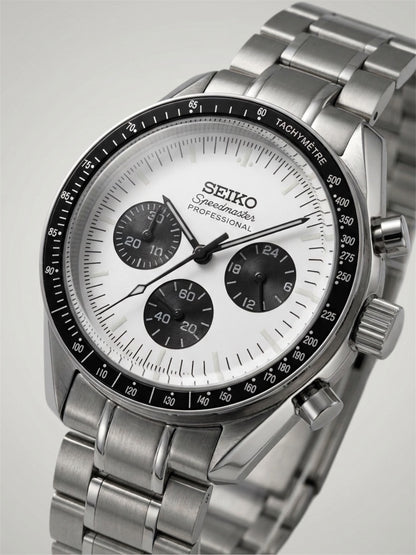 Speedmaster-seikomaster-black-vk63-quartz-Seikomod-sverige-waterproof