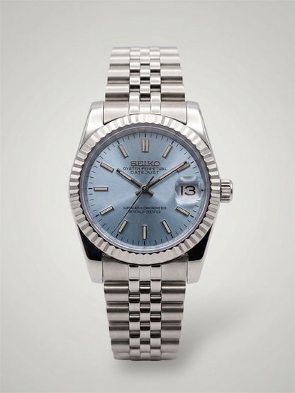light-blue-Datejust-Seikojust-Seikomod-sverige